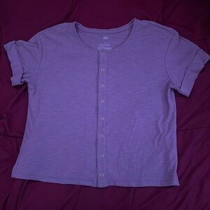 Shirt, color: dark mauve size:small brand SO